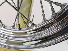 Load image into Gallery viewer, 1999 Harley Touring FLHTCUI E-Glide Front Wheel Rim 16x3 Spoke READ 43403-87A