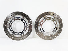 Load image into Gallery viewer, 2008 Yamaha XV1900 Roadliner S Front Brake Rotor Disc Set 1D7-2581T-00-00