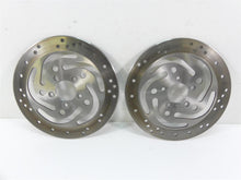 Load image into Gallery viewer, 2005 Harley Touring FLHRSI Road King Sunstar Front Brake Disc Rotor Set 44156-00