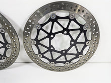 Load image into Gallery viewer, 2016 Kawasaki ZX10R Ninja Brembo Front Brake Disc Rotor Set 41080-0648-18U