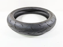 Load image into Gallery viewer, Used Front Motorcycle Tire Dunlop Sportmax Roadsport 2 120/70R17 45238704