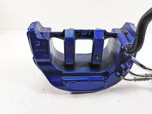 Load image into Gallery viewer, 2009 Harley FXCWC Softail Rocker C Oil Tank & Lines Flame Blue Pearl 62557-08 | Mototech271