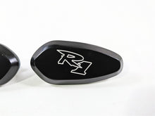 Load image into Gallery viewer, 2008 Yamaha YZF R1 RN19 Aftermarket Black Mirror Delete Caps