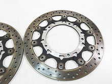 Load image into Gallery viewer, 2007 Yamaha R1 YZFR1 Front Brake Disc Rotor Set 4C8-2581T-00-00