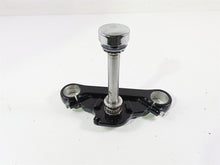 Load image into Gallery viewer, 2015 Harley FXDF Dyna Fat Bob Lower Triple Tree Steering Clamp Black 48659-09