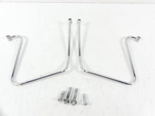 Load image into Gallery viewer, 1995 Harley Dyna FXDL Low Rider Chrome Saddlebag Rail Holder Mounts | Mototech271