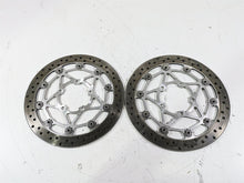 Load image into Gallery viewer, 2020 Triumph Daytona 765 Moto2 Brembo Front Brake Rotor Disc Set T2022080 | Mototech271