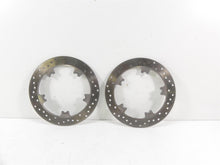 Load image into Gallery viewer, 2011 Harley VRSCF Muscle Rod Front Brake Rotor Disc Set 44553-06A | Mototech271