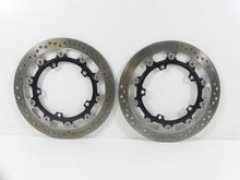 Load image into Gallery viewer, 2015 Triumph 1050 Speed Triple R Front Brake Rotor Disc Set 320Mm T2028202 | Mototech271