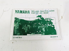 Load image into Gallery viewer, 2001 Yamaha Banshee YFZ350 Owners Manual & Tips Book 5FK-28199-13 | Mototech271