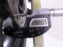 Load image into Gallery viewer, 2009 Triumph Street Triple 675R Straight Rear 5 Spoke Wheel Rim 17x5.5 T2010842