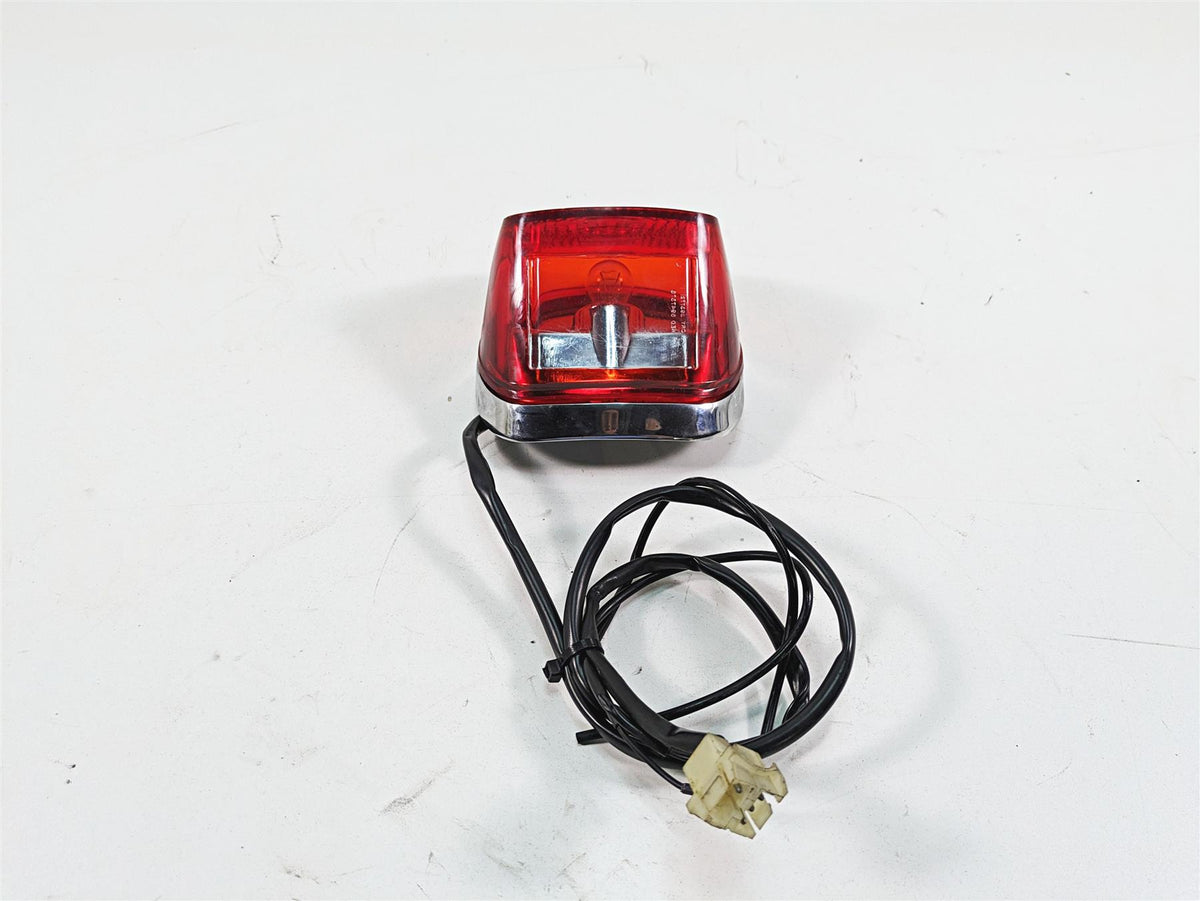 Chrome Tail Lamp Brake Light For Harley Davidson 73-98 XL & Big Twin Models 68008-73A