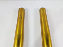 Load image into Gallery viewer, 2014 Yamaha YZFR1 R1 RN22 Front Forks Straight But Rash 1KB-23103- 1KB-23102-