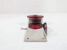 Load image into Gallery viewer, 2008 Ultima Motorcycles Fat Bastard Side Chrome Plate Holder & Taillight Set