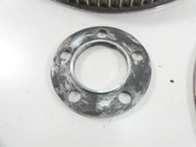 Load image into Gallery viewer, 2004 Harley FXDWGI Dyna Wide Glide American Wire Chrome Pulley Brake Rotor Set