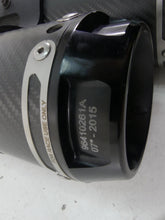 Load image into Gallery viewer, 2015 Ducati Monster 1200 S Termignoni Carbon Slip On Exhaust Muffler 96410251A | Mototech271