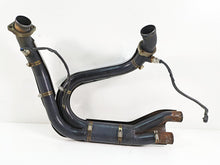 Load image into Gallery viewer, 2009 Harley Dyna FXDFSE CVO Fat Bob Exhaust Header Manifold Set - Read 66884-09A