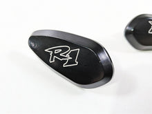 Load image into Gallery viewer, 2008 Yamaha YZF R1 RN19 Aftermarket Black Mirror Delete Caps