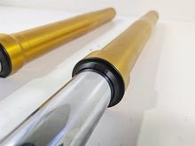 Load image into Gallery viewer, 2014 Yamaha YZFR1 R1 RN22 Front Forks Straight But Rash 1KB-23103- 1KB-23102-