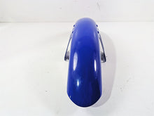 Load image into Gallery viewer, 2008 Ultima Motorcycles Fat Bastard Front Fender Blue - for 21" Wheels