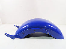 Load image into Gallery viewer, 2008 Ultima Motorcycles Fat Bastard Blue Rear Fender & Mounts - for 250 Tire