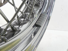 Load image into Gallery viewer, 2002 Yamaha XVS1100 V-Star Nice Chrome Spoke Rear Wheel Rim 15x4.5 5EL-25311-00 | Mototech271