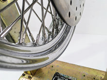 Load image into Gallery viewer, 2002 Indian Spirit Deluxe Spoke Front Wheel Rim & Rotor 16x3.5 1mm Runout 21-950