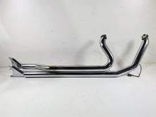 Load image into Gallery viewer, 2014 Harley FLS Softail Slim Samson Legend Fishtail Longhorn Exhaust Set S3-911 | Mototech271
