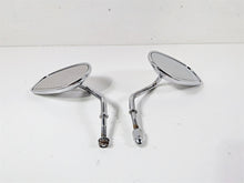 Load image into Gallery viewer, 2006 Harley Sportster XL883 Low Rear View Mirror Set Chrome 91846-03B 91848-03B