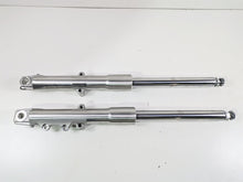 Load image into Gallery viewer, 2014 Harley FLS Softail Slim Front Fork Leg Set Showa 45915-08A 45916-07A