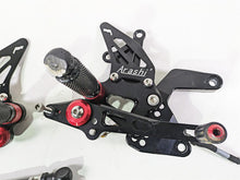 Load image into Gallery viewer, 2021 Kawasaki Z900 ZR900 Arashi Rearset Foot Peg Lever Set M528-B074-BLK | Mototech271