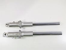 Load image into Gallery viewer, 2016 Harley Touring FLHR Road King Front Fork Leg Set - 49mm 45400021 45400022