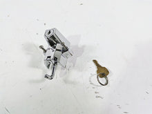 Load image into Gallery viewer, Harley Davidson Sportster Dyna Softail Touring Oem Chrome Helmet Lock 92800019 | Mototech271