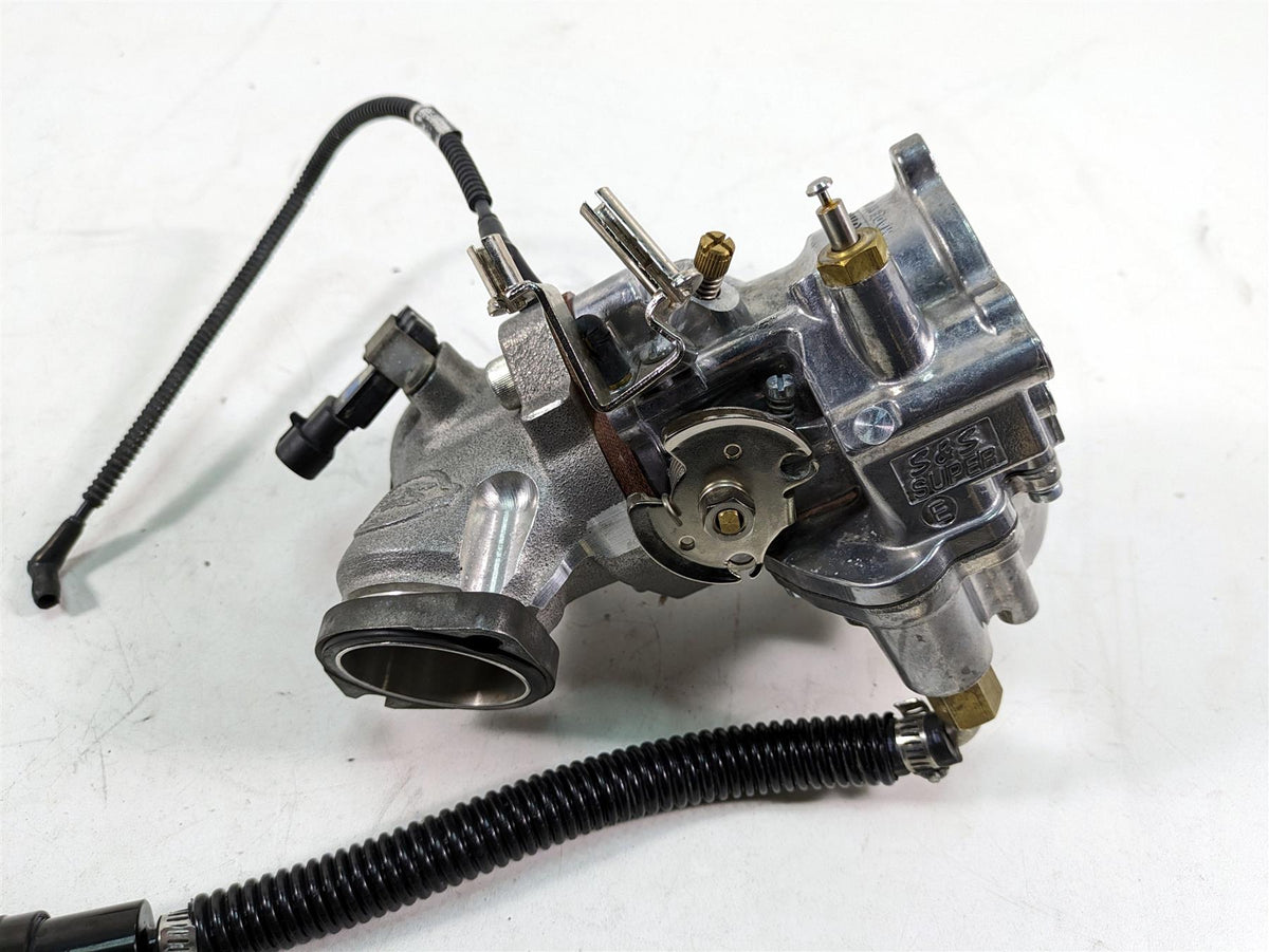 S&S Cycle Super E Shorty Carburetor 1-7/8" Bore For Harley - Performance Upgrade Or Replacement 11 thumbnail image