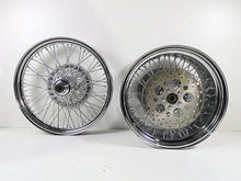 Load image into Gallery viewer, 2008 Ultima Motorcycles Fat Bastard Front Rear Spoke Wheel Rim 2x21 & 8.5x18