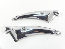 Load image into Gallery viewer, 2013 Triumph Rocket 3 Touring Rear Fender Chrome Braces Struts T2306014 T2306024