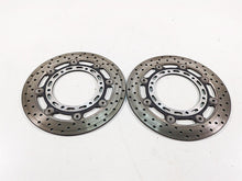 Load image into Gallery viewer, 2002 Yamaha FZ1 FZS1000 Fazer Front Brake Rotor Disc Set 5JJ-2581T-10-00 | Mototech271