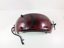 Load image into Gallery viewer, 2008 Harley FXCWC Softail Rocker Rear Fender Crimson Red - Read 60132-08