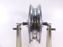 Load image into Gallery viewer, 2009 Harley Touring FLHRC Road King Front 9 Spoke Chrome Rim Wheel 16x3 40960-09