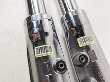 Load image into Gallery viewer, 2009 Harley FXCWC Softail Rocker Chrome Front Fork Leg Set 46950-08 46953-08