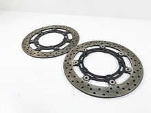 Load image into Gallery viewer, 2009 Yamaha XV1900 Raider Front Brake Rotor Disc Set 5VX-2581T-01-00