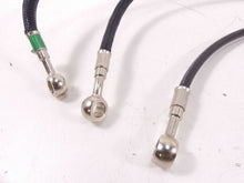 Load image into Gallery viewer, 2020 Ducati Monster 1200 S Front Abs Brake Line Set 61810553B 61810531B