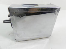 Load image into Gallery viewer, 2005 Harley FXDWGI Dyna Wide Glide Right Battery Tray & Chrome Cover 66375-97 | Mototech271