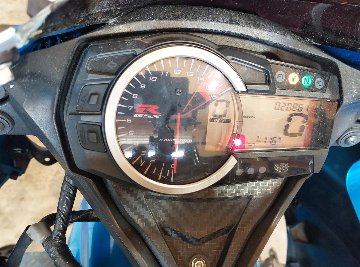 2016 Suzuki GSX-R750 Speedometer Gauges Instrument Cluster