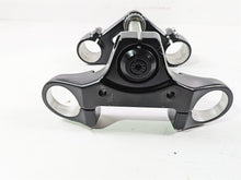 Load image into Gallery viewer, 2010 Harley VRSCF Muscle Rod Black Upper Lower Triple Tree Clamp Set 46892-09A | Mototech271