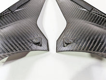 Load image into Gallery viewer, 2014 Aprilia RSV4 RR Factory Left Right Leg Carbon Fiber Cover Set 890966 890967