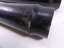 Load image into Gallery viewer, 2009 Harley Touring FLHRC Road King Loud Black Slip On Muffler Pipe Exhaust Set