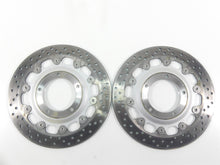 Load image into Gallery viewer, 2013 Triumph Rocket 3 Touring Front Sunstar Brake Disc Rotor Set 320mm T2022501