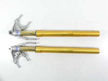 Load image into Gallery viewer, 2015 Triumph 1050 Speed Triple R Front Straight Ohlins Forks T2041416 T2041417