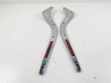 Load image into Gallery viewer, 2006 Harley Softail FXSTSI Springer Rear Frame Fender Chrome Braces 60146-06A